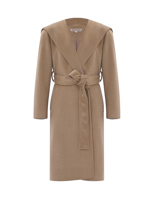 Cappotto con collo a scialle - CAPPOTTO CHATAL KOCCA | CHATAL/30588